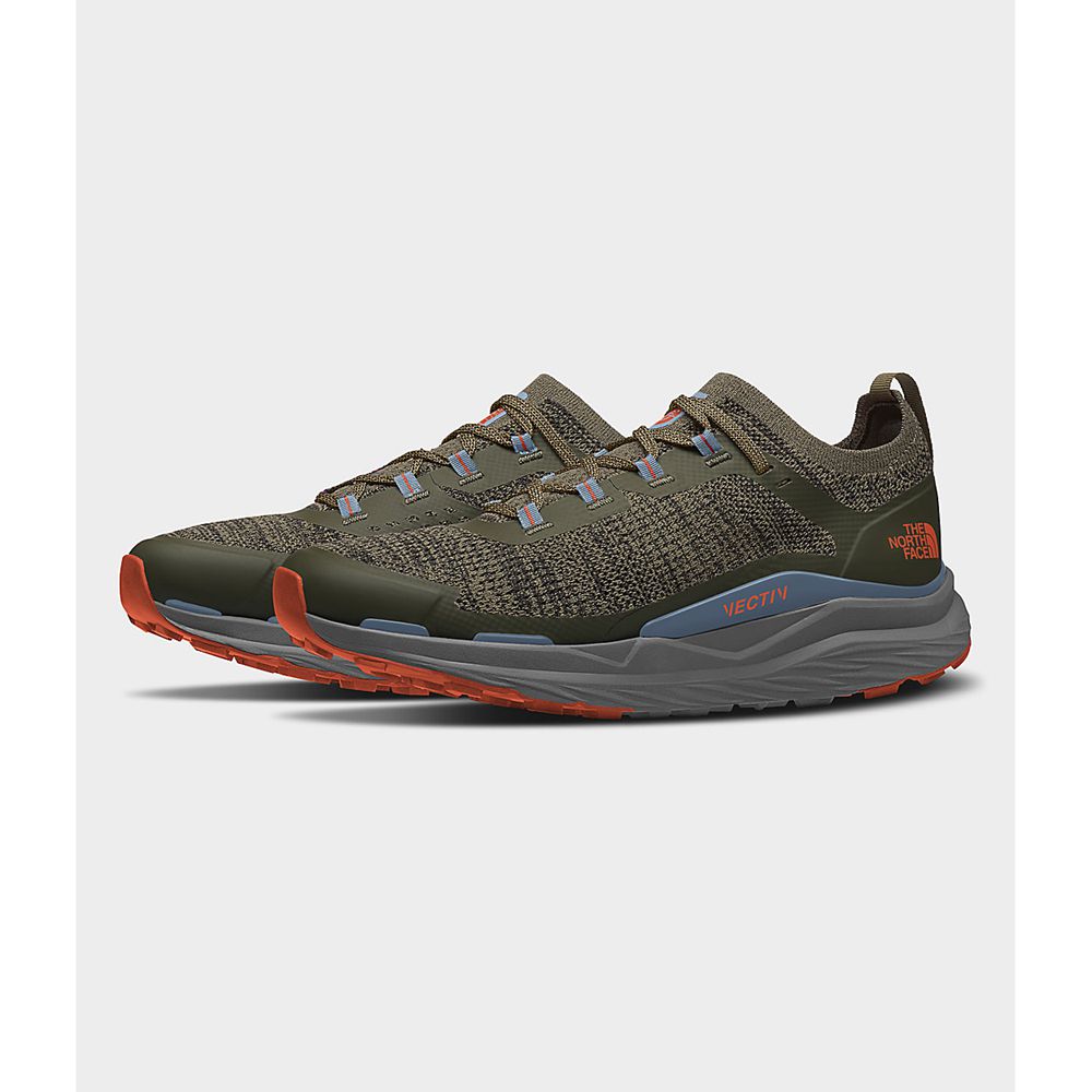 The North Face Trail Running Shoes Mens Australia - The North Face Vectiv Escape Green / Grey (CBM-9